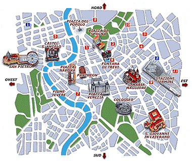 Roma Mapa